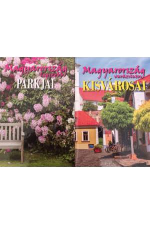 Ajándék albumok  csomag - Magyarország legszebb parkjai - Magyarország varázslatos kisvárosai