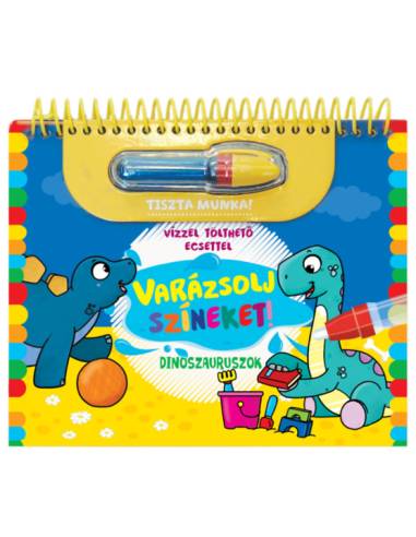 Varázsolj színeket - Dinoszauruszok -