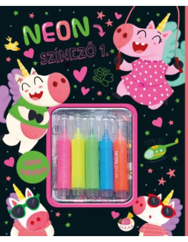 Neon színező 1. -