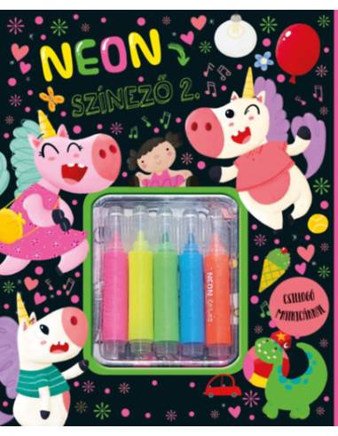Neon színező 2. -