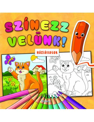 Színezz velünk! Háziállatok