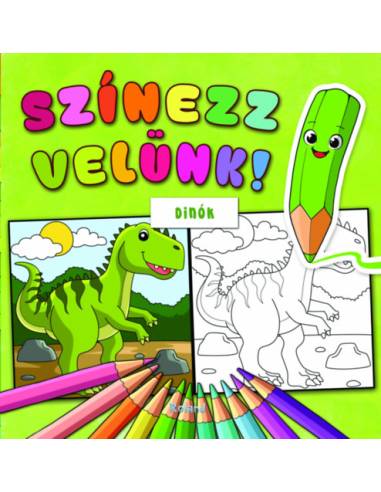 Színezz velünk! Dinók