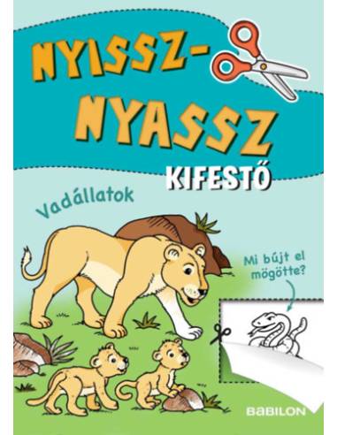 Nyissz-nyassz kifestő - Vadállatok