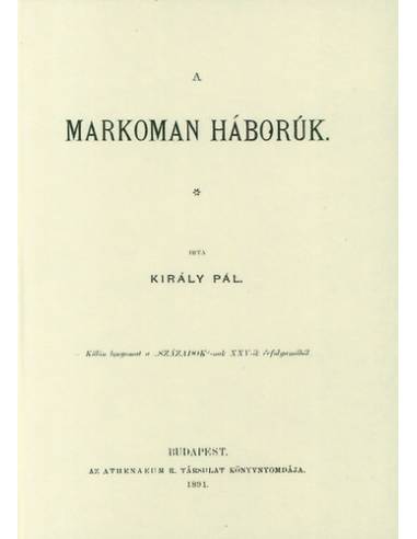 A markoman háborúk - Király Pál