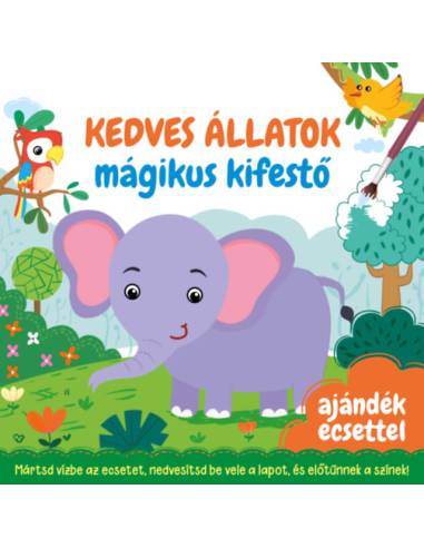 Kedves állatok - Mágikus kifestő