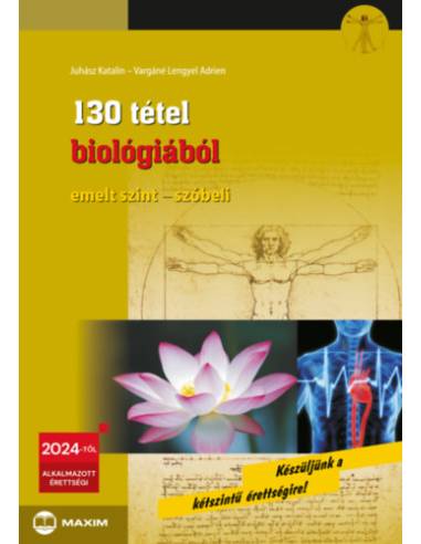 130 tétel biológiából (emelt szint - szóbeli) - 2024-től érvényes