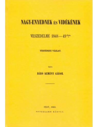 Nagy-Enyednek és vidékének veszedelme 1848-49-ben - Történeti vázlat