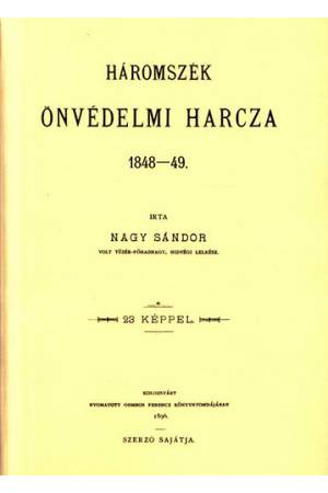 Háromszék önvédelmi harcza - 1848-49