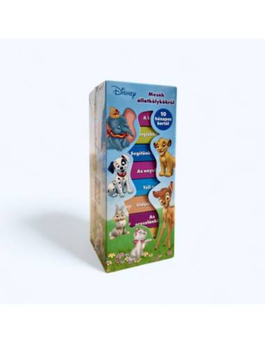Disney - Mesék állatkölykökről - 10 db lapozó díszdobozban
