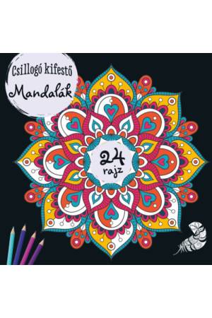 Csillogó kifestő - Mandalák -
