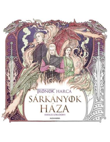 Sárkányok háza - Hivatalos színezőkönyv -