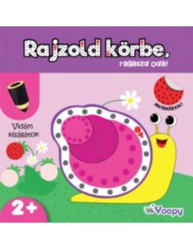Rajzold körbe, ragaszd oda! - Vidám kisállatok