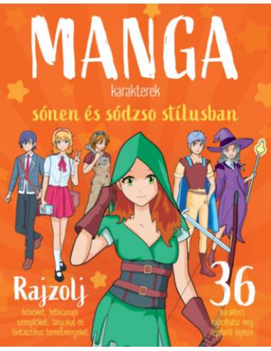 Manga karakterek sónen és sódzso stílusban