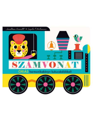 Számvonat - Óriás harmonikakönyv kukucskálókkal!