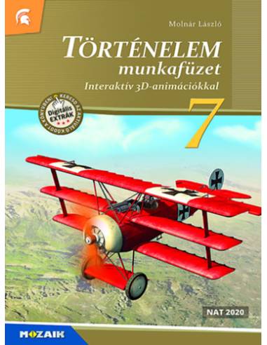 Történelem 7. munkafüzet - Interaktív 3D animációkkal - MS-2862U