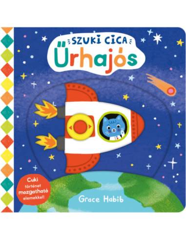 Szuki cica - Űrhajós - Cuki történet mozgatható elemekkel