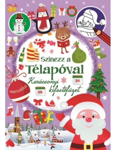 Színezz a Télapóval -