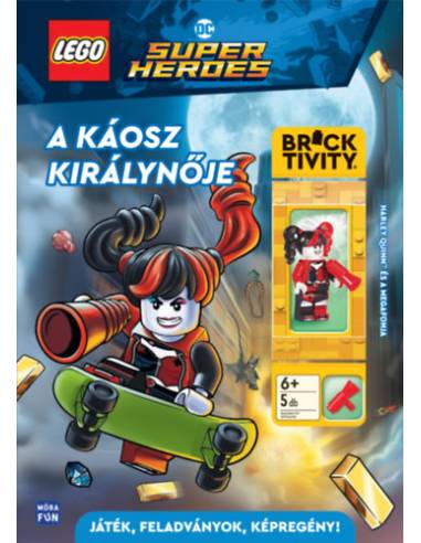 Lego DC Super Heroes - A káosz királynője - Harley Quinn és a megafonja minifigurával