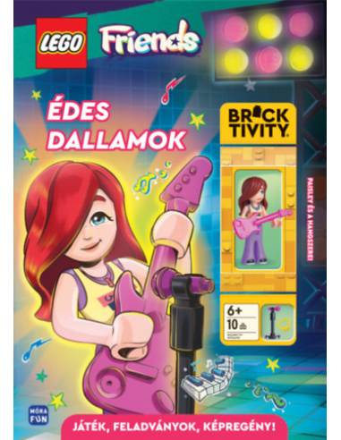 Lego Friends - Édes dallamok - Paisley és a hangszerei minifigurával