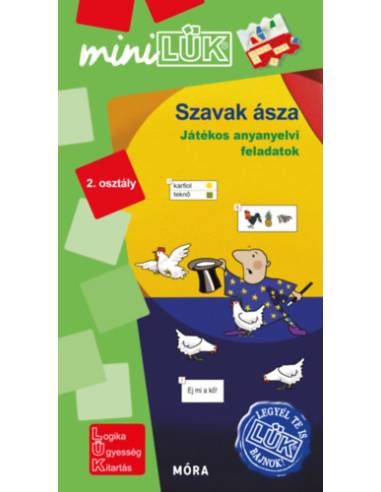 Szavak ásza 2. osztály - Játékos anyanyelvi feladatok - MiniLÜK