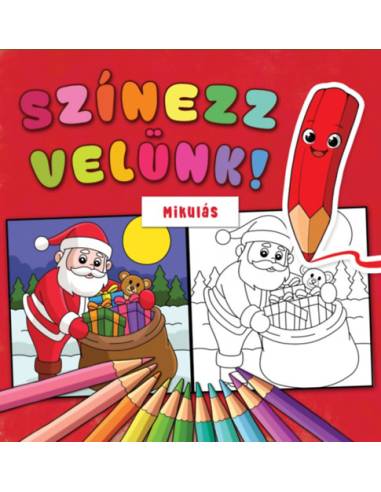 Színezz velünk! - Mikulás