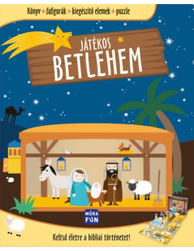 Játékos Betlehem - Keltsd életre a bibliai történetet!