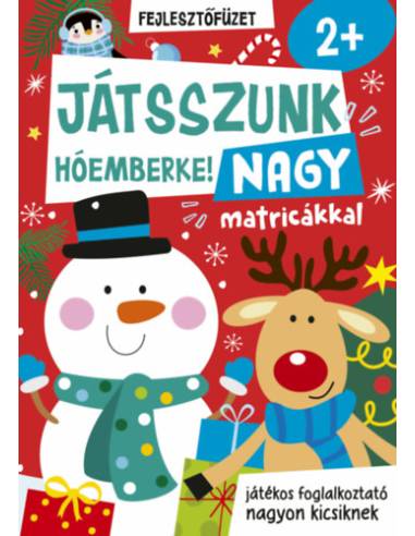 Játsszunk hóemberke! - Nagy matricákkal