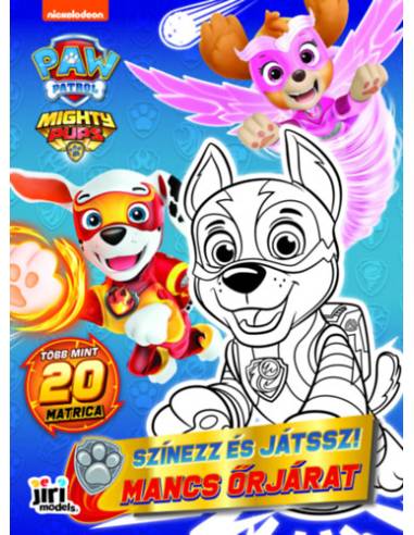 Mancs Őrjárat - Színezz és játssz!