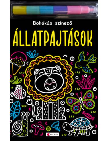 Állatpajtások - Bohókás színező