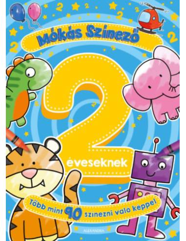 Mókás színező 2 éveseknek