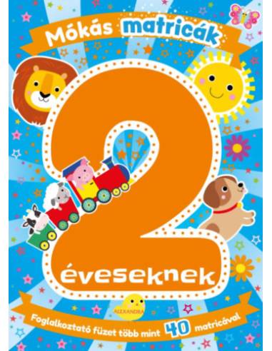 Mókás matricák 2 éveseknek