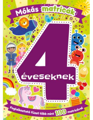 Mókás matricák 4 éveseknek