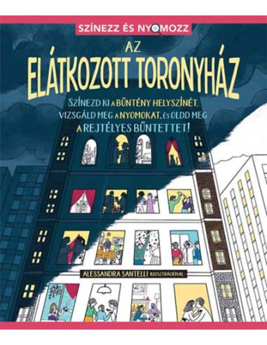 Színezz és nyomozz - Az Elátkozott Toronyház