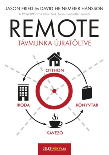 REMOTE - Távmunka újratöltve - Jason Fried; David Heinemeier Hansson