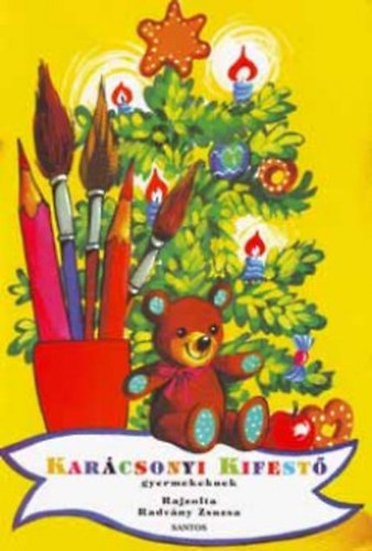 Karácsonyi kifestő gyermekeknek - Radvány Zsuzsa