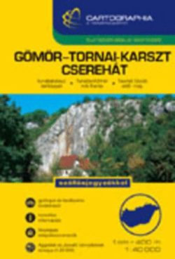 Gömör-Tornai-karszt és Cserehát turistakalauz 1:40 000 - Településismertetőkkel -