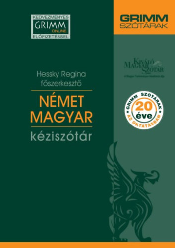 Német-magyar kéziszótár - Hessky Regina (szerk.)