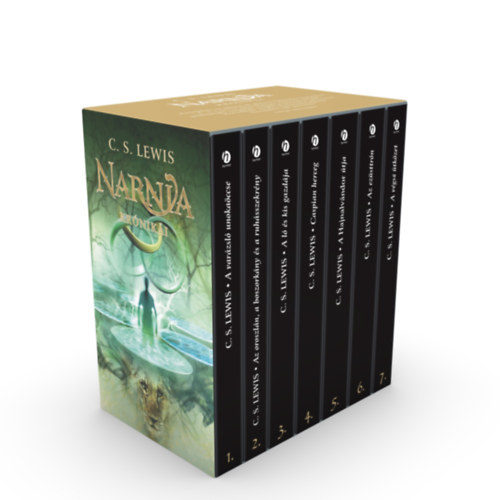Narnia krónikái - díszdobozos kiadás - C. S. Lewis
