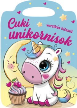 Cuki unikornisok - Versikés kifestő -