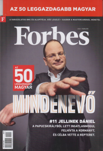 Forbes - 2021. február - Az 50 leggazdagabb magyar -