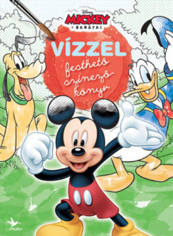 Vízzel festhető színezőkönyv - Mickey és barátai -