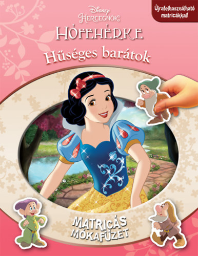 Disney Hercegnők - Matricás mókafüzet: Hófehérke -