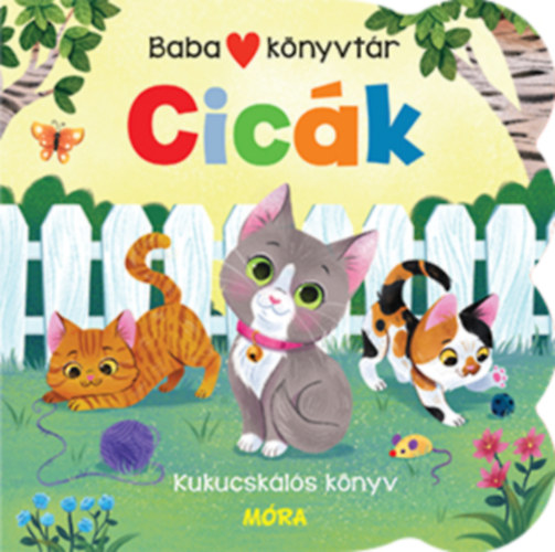 Babakönyvtár - Cicák - Kukucskálós könyv -
