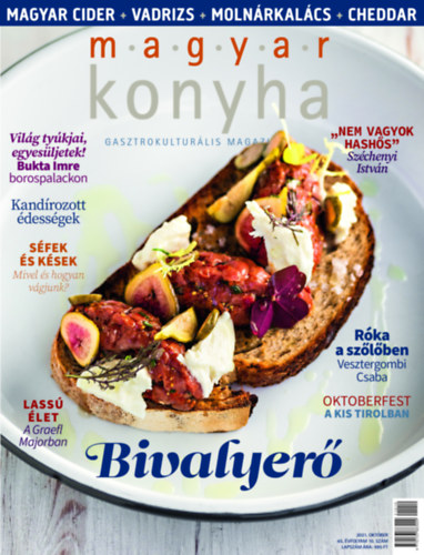 Magyar Konyha - 2021. október (45. évfolyam 10. szám) - Gasztrokulturális magazin -