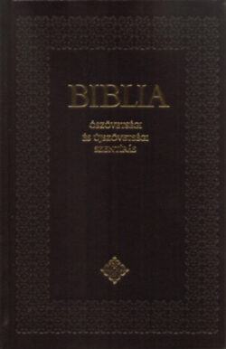 Biblia - Ószövetségi és Újszövetségi Szentírás - Sztenderd Biblia keménytáblás - fekete - Szent István Társulat