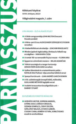 Parnasszus költészeti folyóirat - 2022. tavasz -