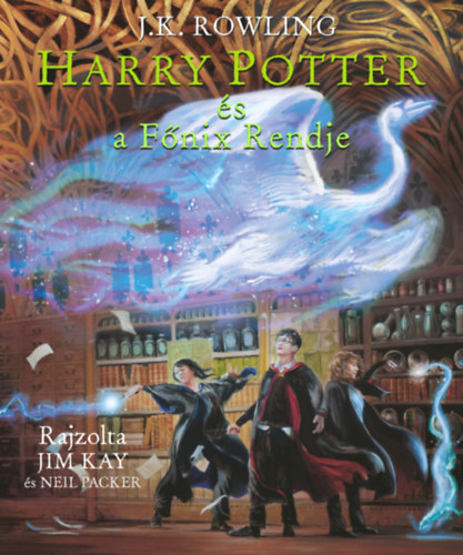 Harry Potter és a Főnix Rendje - Illusztrált kiadás - J. K. Rowling