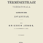 A természetrajz vezérfonala III. Ásványtan - Kriesch János