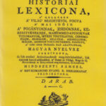 Brougthonnak a religióról való históriai lexicona I. - (A-C.) - Mindszenti Sámuel; Thomas Broughton