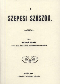 A szepesi szászok - Szabó Benő